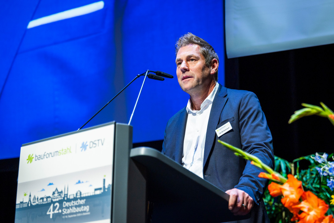 Jan Birkemeyer, Präsident Deutscher Stahlbau-Verband - © BFS
