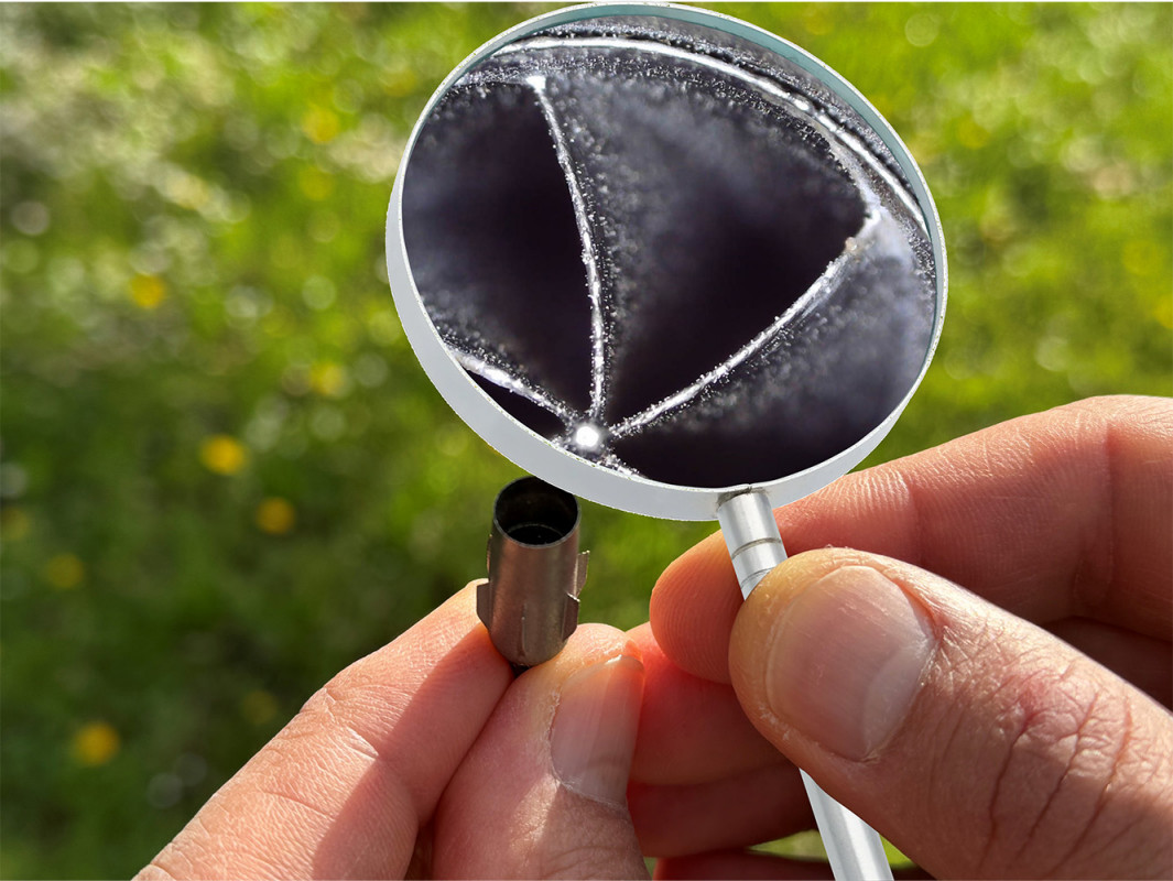 Additiv gefertigtes Einspritzsystem für die saubere Verbrennung alternativer und fossiler Kraftstoffe in Gasturbinen. - © Universität Stuttgart / IVLR / AMFlexInj