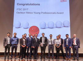 Auch im Jahr 2020 einer der begehrten Nachwuchspreise während der ITSC: der „Oerlikon Metco Young Professionals Award“.