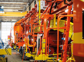 Maßgeschneiderte Maschinen für das Bauen, Warten und Erneuern von Bahnstrecken sind seit 1945 die Spezialität von MATISA.