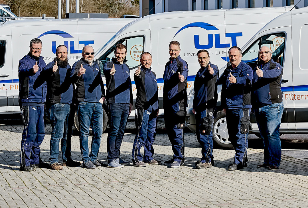 Das Serviceteam der ULT AG steht den Kunden auch in schwierigen Zeiten zur Verfügung. - © ULT AG