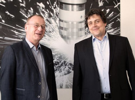 Volker Krink (links) und Dr. Jörg Eßmann (rechts)
