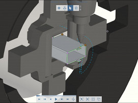 Technologieparameter und Schnittbahnen lassen sich auch direkt in der 3D-Simulation anpassen.