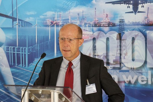 Alf Schmidt, Geschäftsführer IBG Industrie-Beteiligungs-Gesellschaft mbH & Co. KG. / © Alexander Binzel Schweisstechnik GmbH & Co. KG
