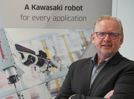 Carsten Stumpf, Vice President bei Kawasaki Robotics Deutschland.