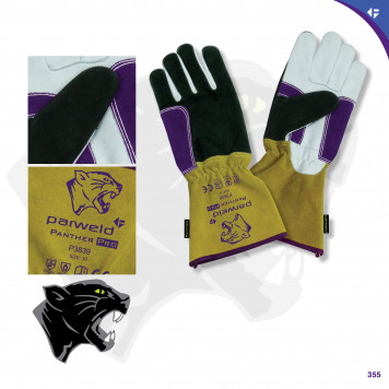 Die WIG-Handschuhe haben für einen verbesserten Hitzeschutz einen Rindsleder-Rücken und -Manschetten. / © Parweld Ltd.