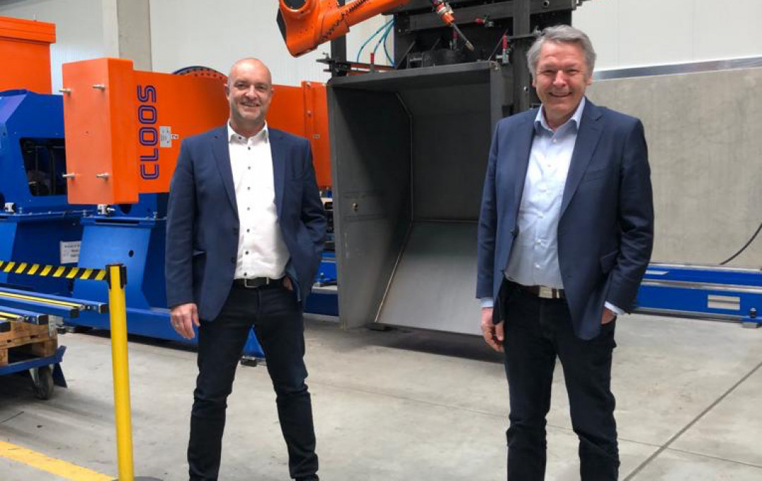 Stephan Pittner (links) führt das Unternehmen künftig gemeinsam mit Sieghard Thomas (rechts). - © Carl Cloos Schweißtechnik GmbH