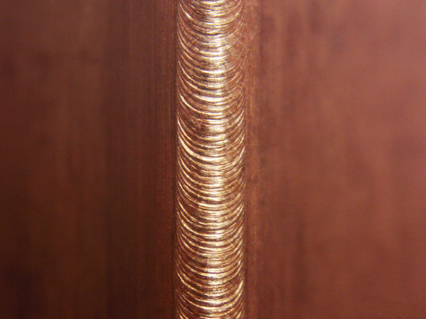 Nahaufnahme der Schweißnaht. / ©  Laserline GmbH