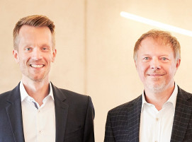 David Märte (l.) und Andreas Liesche sind die Geschäftsführer der neuen adesso-Tochter adesso manufacturing industry solutions GmbH.