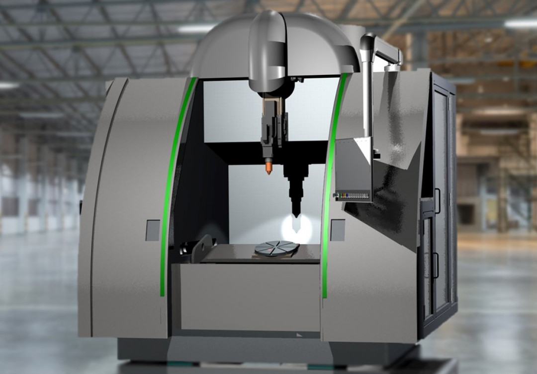 Dank weit überdurchschnittlicher Bearbeitungsgeschwindigkeit erschließen die ODeCon MeLT-V Maschinen dem 3D-Metall-Druck weitreichende neue Einsatzgebiete. - © ODeCon engineering UG