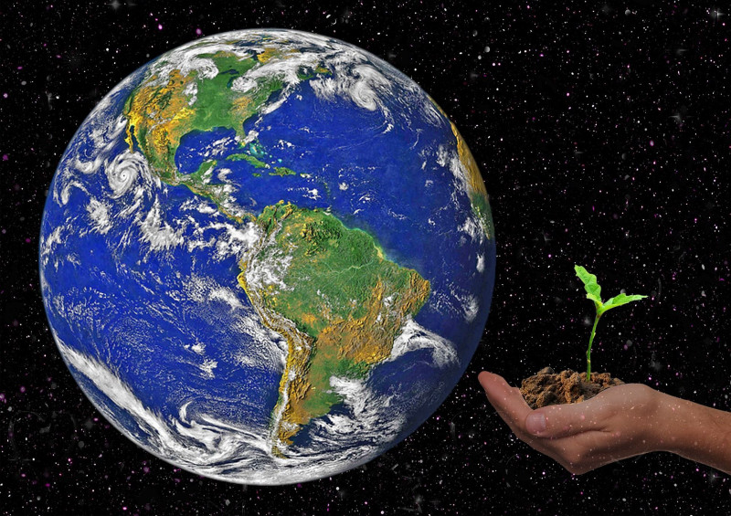 Klimaschutz ist eine globale Aufgabe - © pixabay/emmagrau