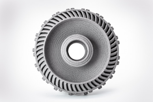 pro-beam_Miniaturmodell von einem Frontlagergehäuse eines Triebwerks