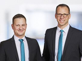 Mit Simon Zeller als Vertriebsleiter (rechts) und Clemens Maurer als Leiter Global Sales Development baut der Getriebespezialist Neugart seine nationale und internationale Vertriebsperformance weiter aus.