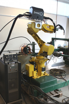 Fanuc Roboter M-6i mit DINSE Schweißequipment 