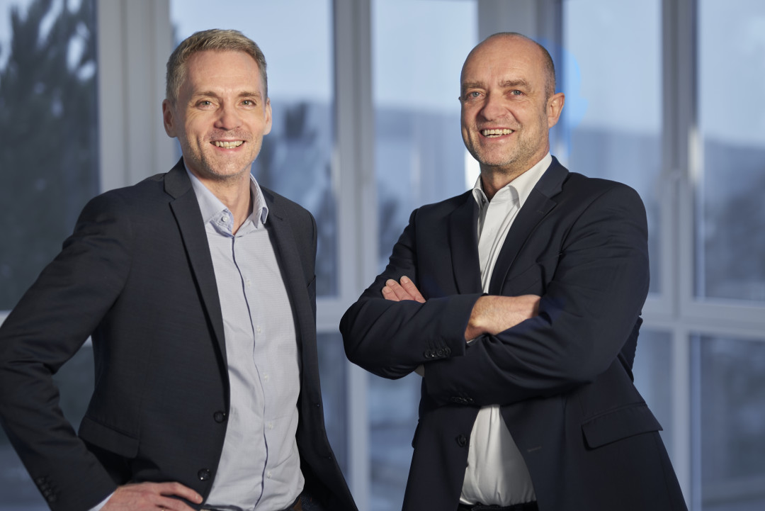 Die CLOOS-Geschäftsführer Stephan Pittner und Alexander Veidt blicken optimistisch in die Zukunft. - © Carl Cloos Schweißtechnik GmbH