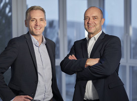 Die CLOOS-Geschäftsführer Stephan Pittner und Alexander Veidt blicken optimistisch in die Zukunft.