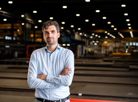 Bas Sanders van Well, Business Unit Manager Benelux bei Messer Cutting Systems.