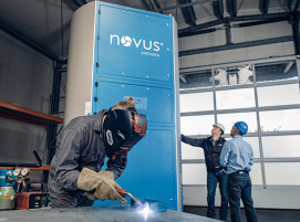 Der Novus Airtower besitzt ein spezielles Filter- und Steuerungskonzept